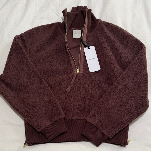 Varley Sweaters - Varley Roselle Half Zip Fleece XS NWT